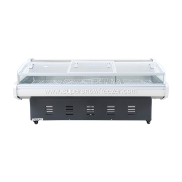 Glass cover Multideck Open Chiller display refrigerator